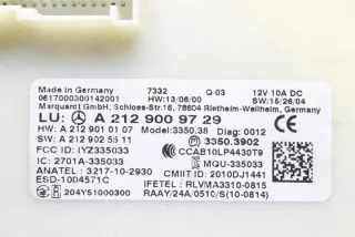 W246, A2129009729 Блок управления (другие) Mercedes A W176 Арт e12001432, вид 1