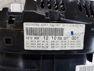 A2129001210 Щиток приборов (приборная панель) Mercedes E C207 Арт e12000850, вид 8