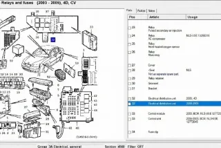 YS3F 12798346 Блок предохранителей Saab 9-3 1 Арт e11996941, вид 1