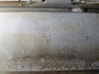 6V807221 6V807221F Бампер передний Skoda Fabia 3 Арт e11982505, вид 8