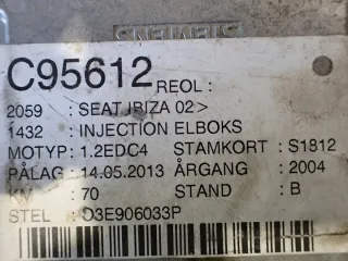 03E906033P Блок управления двигателем Seat Ibiza 3 Арт e11981393, вид 5