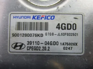 39110-04GD0 9001280076KD Блок управления двигателем Hyundai i20  2 Арт e11979346, вид 6
