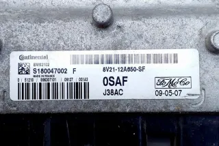 8V2112A650SF Блок управления двигателем Ford Fiesta 6 Арт e11978953, вид 1