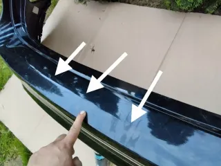 51127198351 Бампер задний BMW X6 E71/E72 Арт e11978143, вид 6