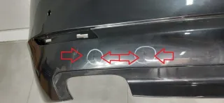 15857711 Бампер задний BMW 5 F10/F11/GT F07 Арт e11977286, вид 3