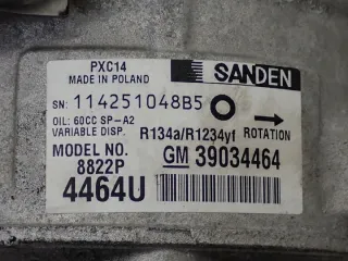39034464 B16DTE Компрессор кондиционера Opel Astra K Арт e11974917, вид 4