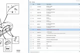 30615716 Подушка безопасности Volvo C70 2 Арт e11973376, вид 6