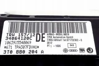 3T0880204 Подушка безопасности Skoda Superb 2 Арт e11973207, вид 1
