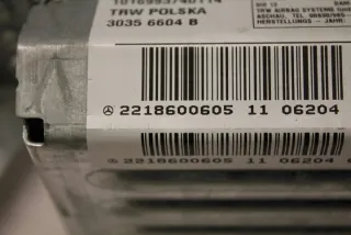 W221 2218600605 Подушка безопасности Mercedes S W221 Арт e11972342, вид 4