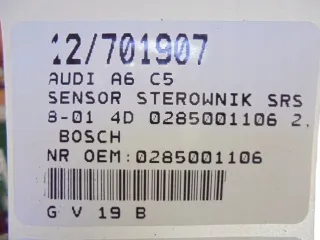 0285001106 Датчик удара Audi A6 C5 (S6,RS6) Арт e11969161, вид 6