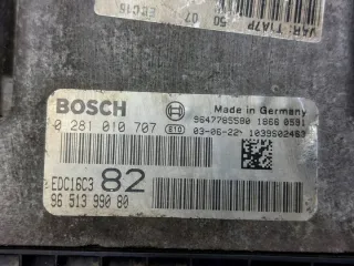 9651399080 0281010707 9650664080 Блок управления двигателем Peugeot 206 1 Арт e11954228, вид 2