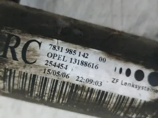 13188616 7831985142 Рулевая рейка Opel Zafira B Арт e11949411, вид 7