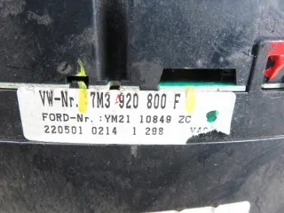 7M3920800F Щиток приборов (приборная панель) Volkswagen Sharan 1 Арт e11943191, вид 2
