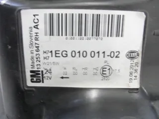 2012-16 13253647 Фара левая Opel Astra J Арт e11938033, вид 6