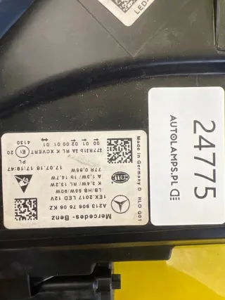 A2139067606 Фара правая Mercedes E W213 Арт e11937781, вид 2