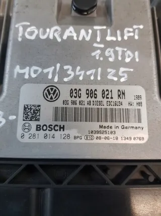 03G906021RN 0281014128 Блок управления двигателем Volkswagen Touran 1 Арт e11928299, вид 3