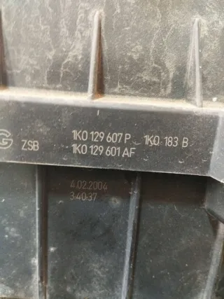 1K0129607P Корпус воздушного фильтра Volkswagen Touran 1 Арт e11919831, вид 3