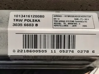 2218600505 Подушка безопасности Mercedes S W221 Арт e11919586, вид 4