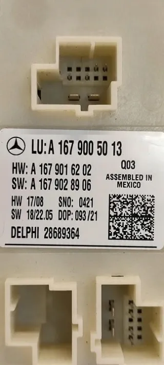 A1679005013 Блок управления (другие) Mercedes GLE W167 Арт e11905556, вид 3