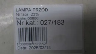 8200701356 Фара правая Renault Trafic 2 Арт e11904360, вид 5