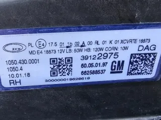 39122975 Фара правая Opel Insignia 2 Арт e11903965, вид 6