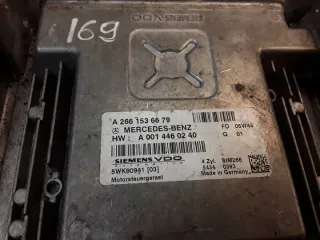 2661536679 Блок управления двигателем Mercedes A W169 Арт e11892906, вид 3