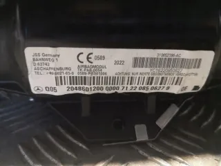 2048601200 Подушка безопасности Mercedes C W204 Арт e11885028, вид 4