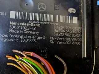 2045459032 Блок комфорта Mercedes C W204 Арт e11883184, вид 4