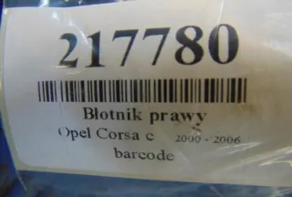  Крыло переднее правое Opel Corsa C Арт e11875252, вид 8