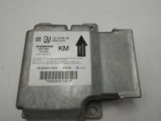 330518650 Блок AirBag Opel Vectra C  Арт e11874546, вид 1