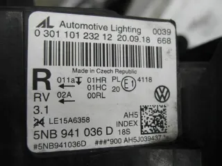 5NB941036D Фара правая Volkswagen Tiguan 2 Арт e11871143, вид 3