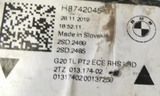 7420454 Фонарь задний правый BMW 3 G20/G21 Арт e11869891, вид 5