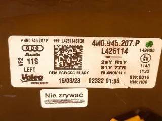 4N0945207P Фонарь задний левый Audi A8 D5 (S8) Арт e11869865, вид 8