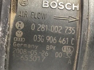 03G906461C LORK-833-25508 Расходомер воздуха Audi A4 B8 Арт e11869571, вид 4