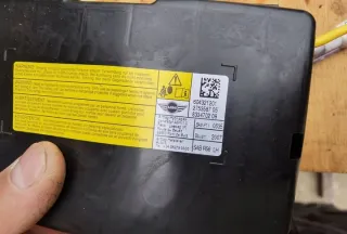 604321201 Подушка безопасности MINI Cooper R56 Арт e11867115, вид 2