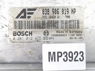 038906019NP Блок управления двигателем Volkswagen Polo 4 Арт e11851860, вид 3