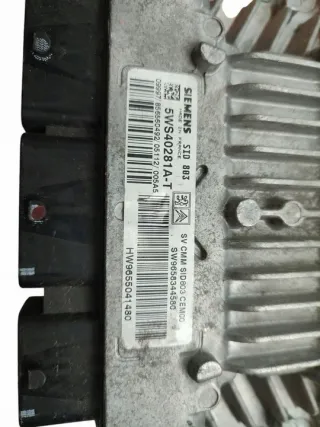 9658344580 5WS40281A-T Блок управления двигателем Peugeot 308 1 Арт e11851305, вид 3