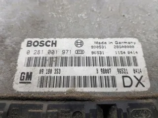 0281001971 Блок управления двигателем Opel Astra G Арт e11851153, вид 5