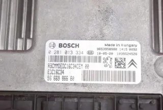 9666986680 0281013334 Блок управления двигателем Citroen C4 1 Арт e11849910, вид 7