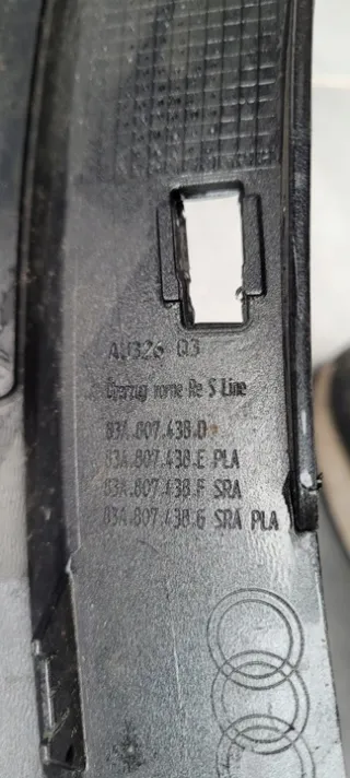 83A807438D Бампер передний Audi Q3 1 Арт e11846433, вид 5