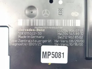 2049060705 Блок комфорта Mercedes C W204 Арт e11841241, вид 5