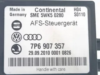 7P6907357 Блок управления светом Volkswagen Touareg 2 Арт e11840421, вид 4