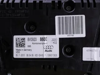 2012-2020 8V0920860E Щиток приборов (приборная панель) Audi A3 8V Арт e11836291, вид 6