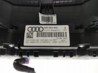 2010-2014 8X0920930 Щиток приборов (приборная панель) Audi A1 Арт e11836290, вид 9