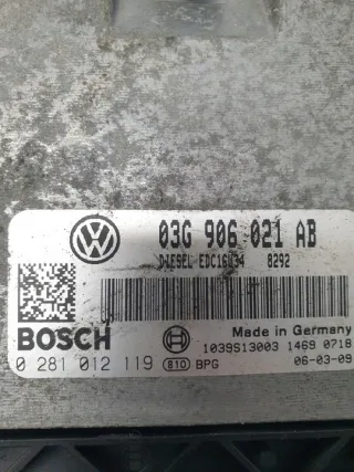 03G906021AB Блок управления двигателем Volkswagen Passat B6 Арт e11827422, вид 5