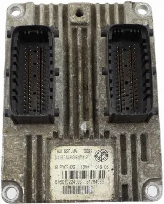 51784959 6160122403 Блок управления двигателем Fiat Doblo 1 Арт e11826729, вид 1