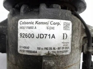 92600JD71A Компрессор кондиционера Nissan X-Trail T31 Арт e11824292, вид 7