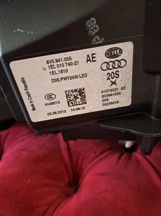 8V0941005 Фара левая Audi A3 8V Арт e11812737, вид 6