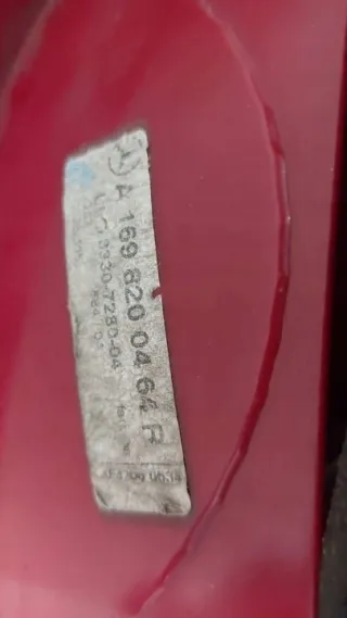 A1698200464 1698200464 Фонарь задний правый Mercedes A W169 Арт e11811200, вид 4
