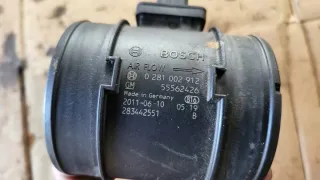 55562426 0281002912 Расходомер воздуха Opel Astra J Арт e11810535, вид 2